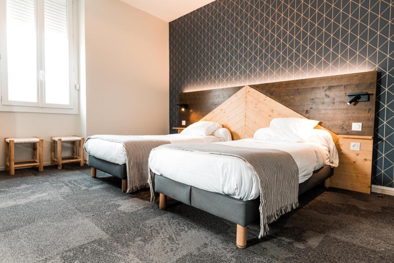Hôtel Les Pyrénées à Mont-de-Marsan Extérieur photo